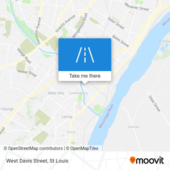 Mapa de West Davis Street