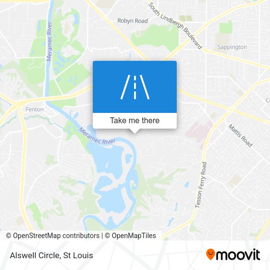 Mapa de Alswell Circle