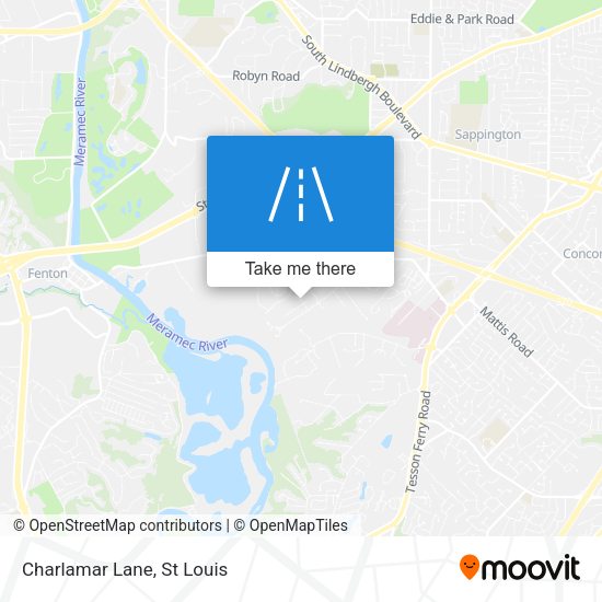 Mapa de Charlamar Lane