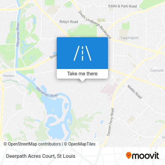 Mapa de Deerpath Acres Court