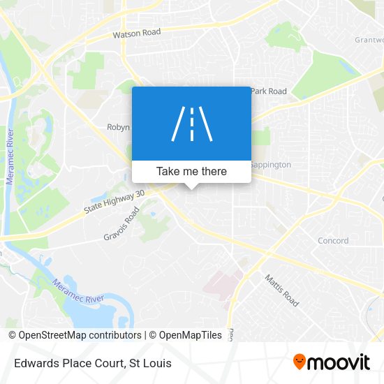 Edwards Place Court map