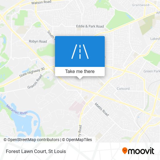 Forest Lawn Court map