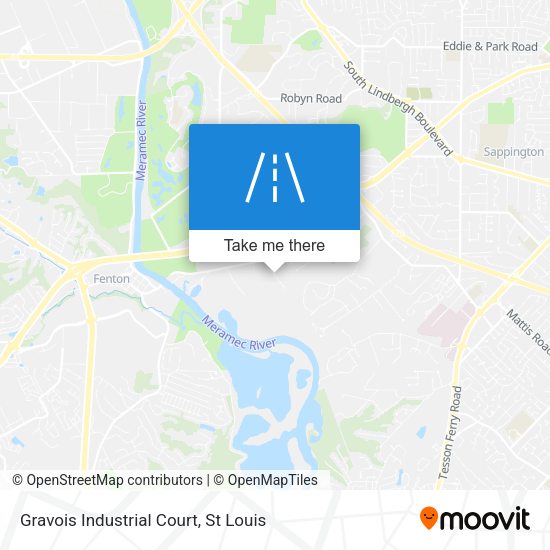 Gravois Industrial Court map