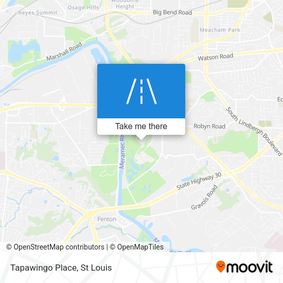 Mapa de Tapawingo Place