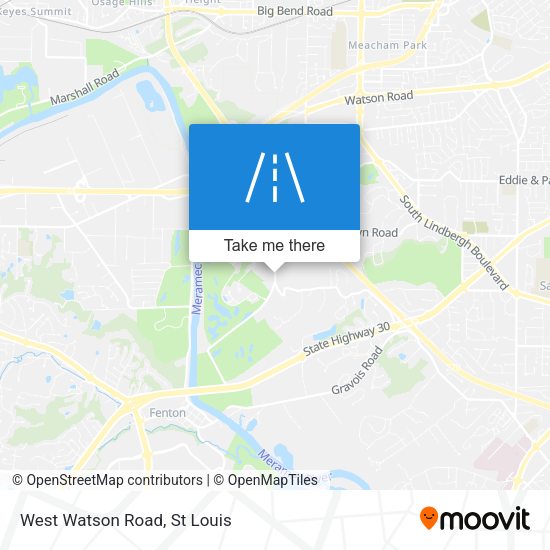 Mapa de West Watson Road