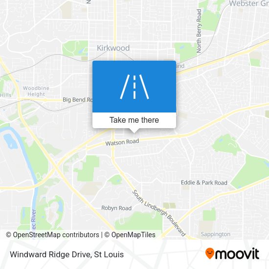 Windward Ridge Drive map
