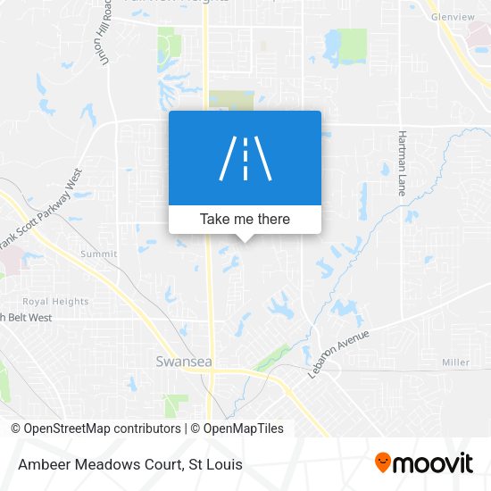 Mapa de Ambeer Meadows Court