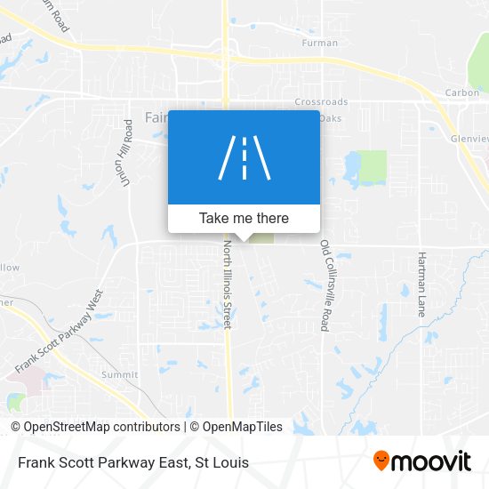 Frank Scott Parkway East map