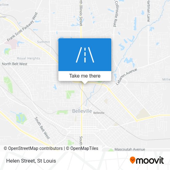 Mapa de Helen Street