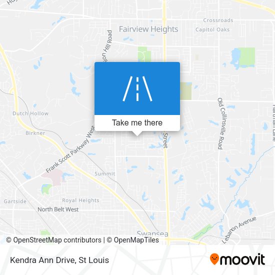 Mapa de Kendra Ann Drive
