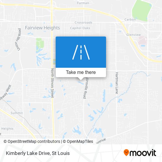 Kimberly Lake Drive map