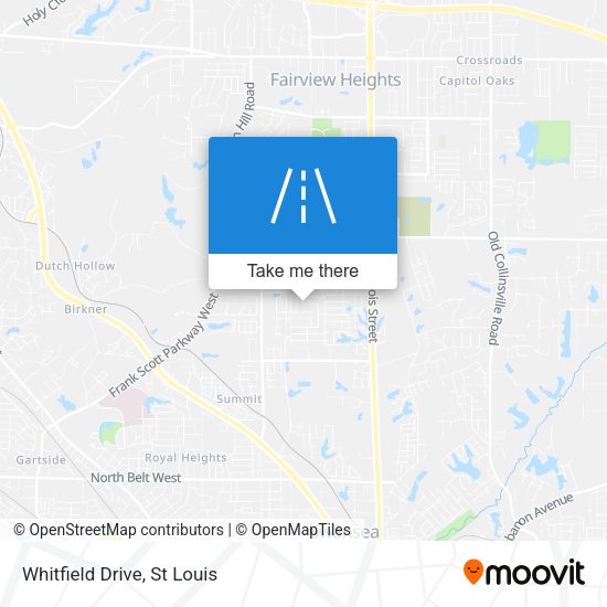 Mapa de Whitfield Drive