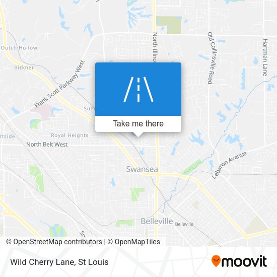 Mapa de Wild Cherry Lane