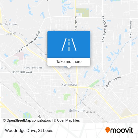 Mapa de Woodridge Drive