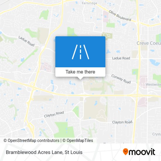 Bramblewood Acres Lane map