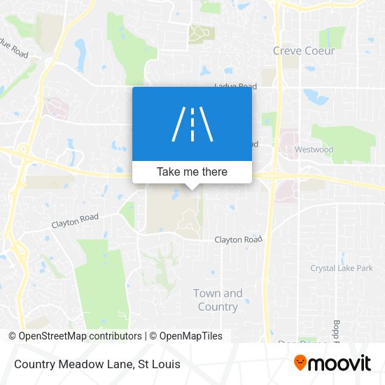 Mapa de Country Meadow Lane