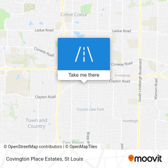 Covington Place Estates map