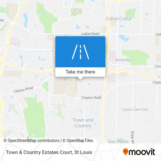 Town & Country Estates Court map