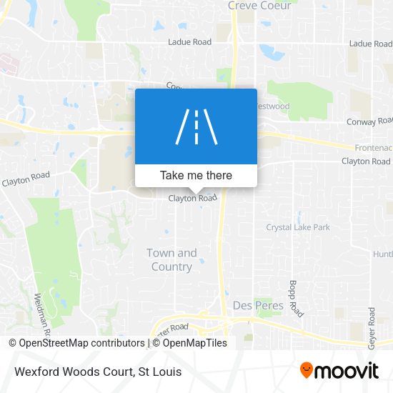 Mapa de Wexford Woods Court