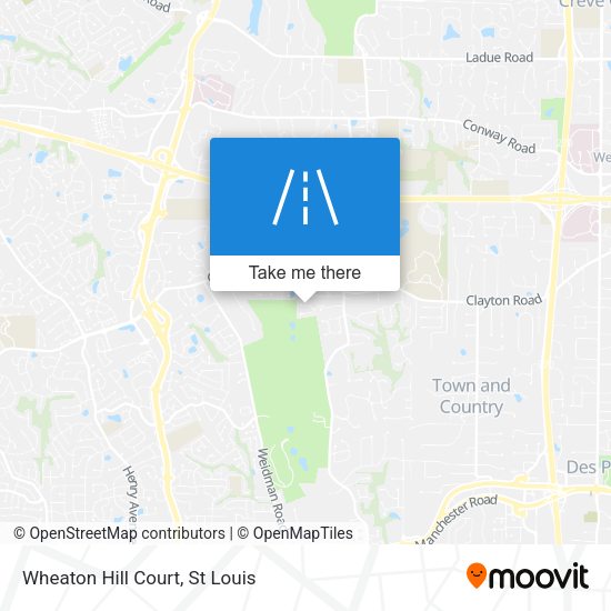Mapa de Wheaton Hill Court