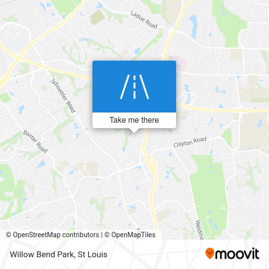 Mapa de Willow Bend Park