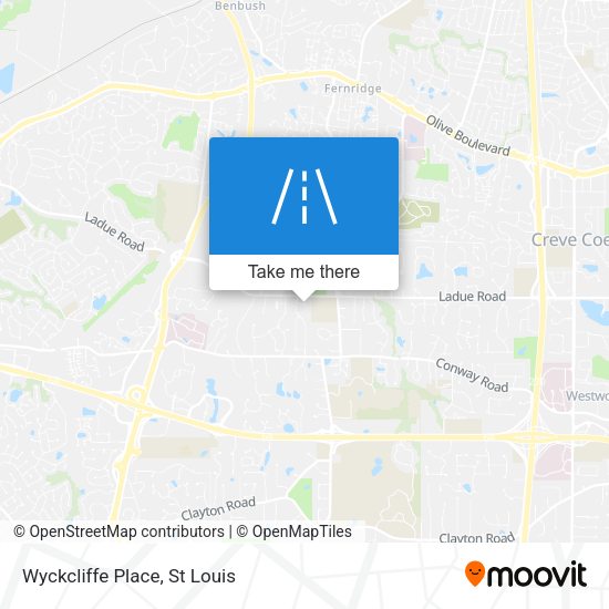 Mapa de Wyckcliffe Place