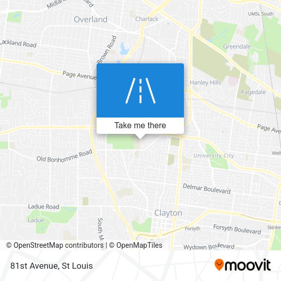 Mapa de 81st Avenue