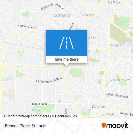 Mapa de Briscoe Place