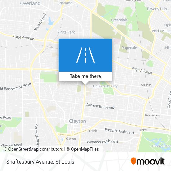 Shaftesbury Avenue map