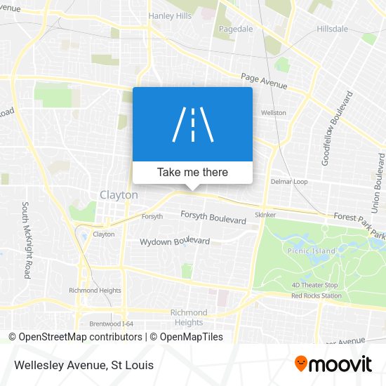 Mapa de Wellesley Avenue