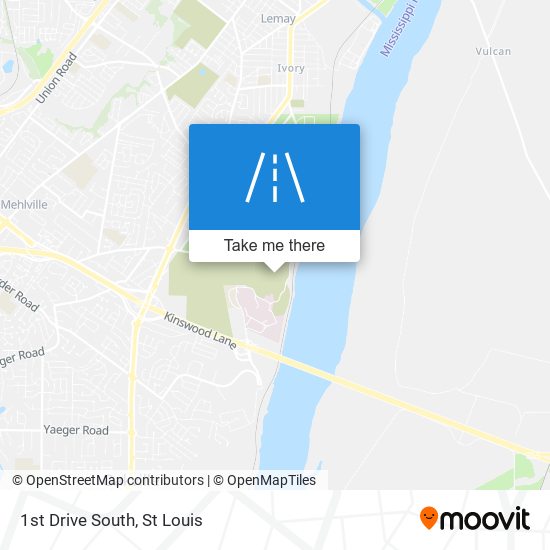 Mapa de 1st Drive South