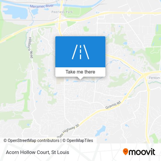 Acorn Hollow Court map