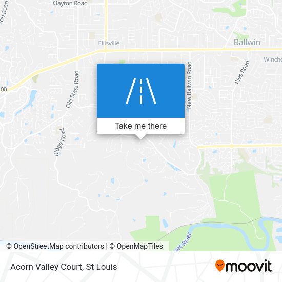 Mapa de Acorn Valley Court