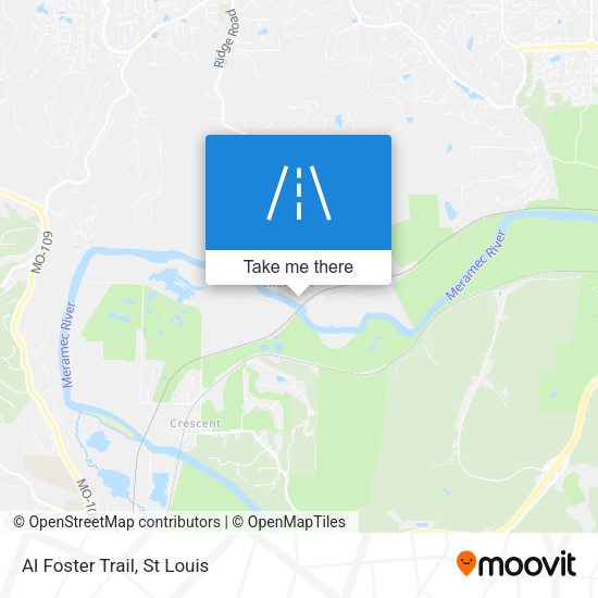 Mapa de Al Foster Trail
