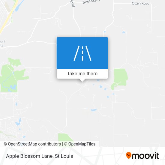 Apple Blossom Lane map