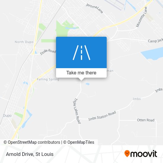 Mapa de Arnold Drive