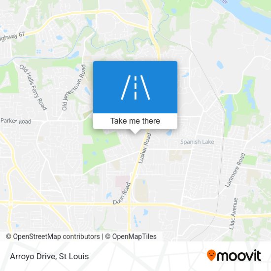 Mapa de Arroyo Drive