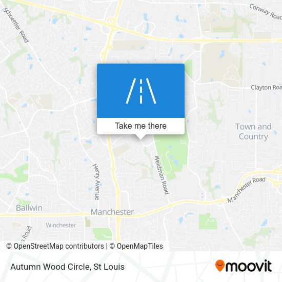 Autumn Wood Circle map