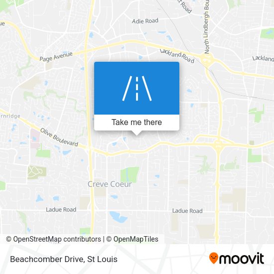 Mapa de Beachcomber Drive