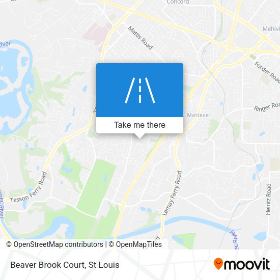 Mapa de Beaver Brook Court