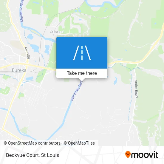 Beckvue Court map