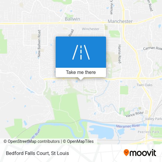 Bedford Falls Court map