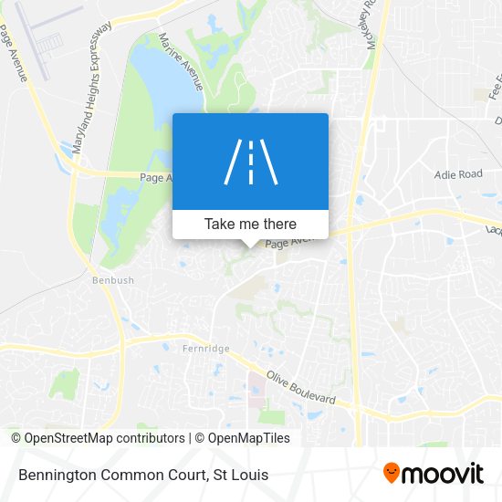 Mapa de Bennington Common Court