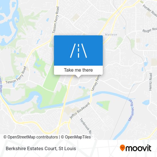 Mapa de Berkshire Estates Court