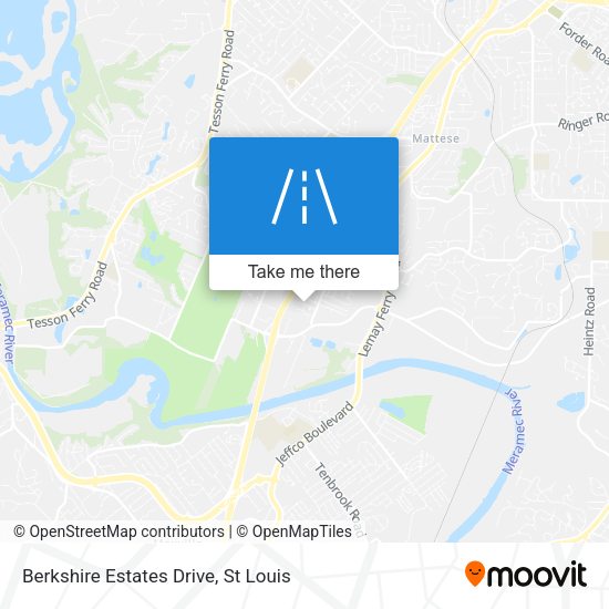 Mapa de Berkshire Estates Drive