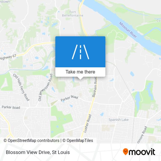 Blossom View Drive map