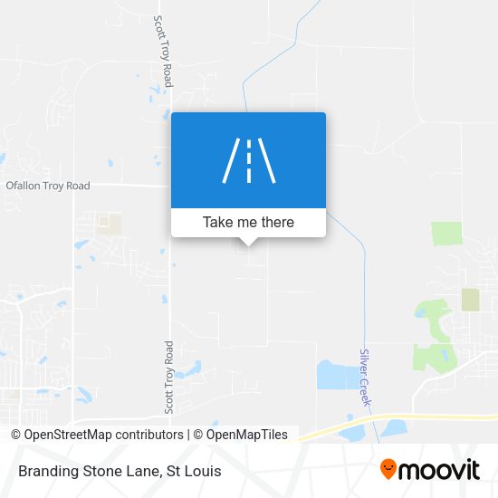 Branding Stone Lane map