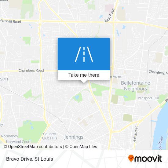 Mapa de Bravo Drive