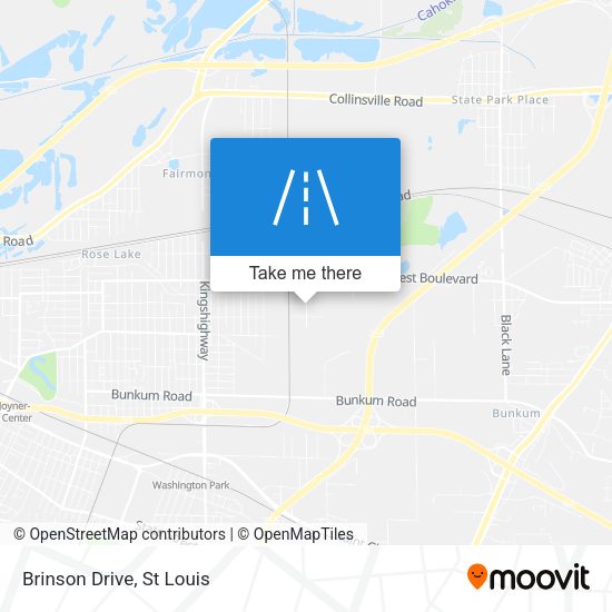 Mapa de Brinson Drive