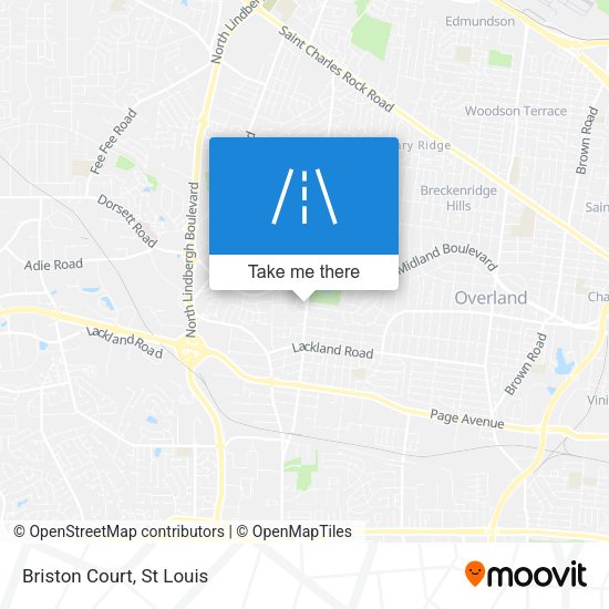 Mapa de Briston Court